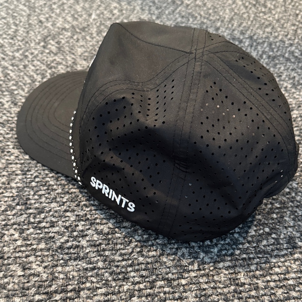 Sprints Running Supply Co. Black Embroidered Cap - Picture 2 of 3